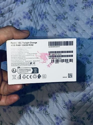 9 lite: Redmi, Redmi 15C, Новый, 128 ГБ, 2 SIM — 2