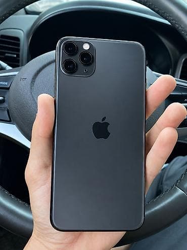 iphone 11 pro бу цена: IPhone 11 Pro Max, Б/у, 64 ГБ, Black Titanium, 76 % — 2