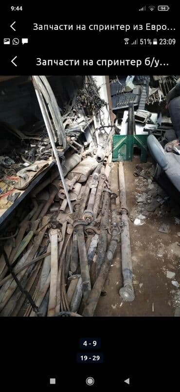 кузовные запчасти на спринтер бишкек: Запчасти из Европы на спринтер привозные б/у оригинал адресс Алматинка — 18