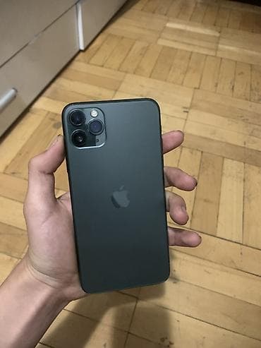 iphone 11 xs: IPhone 11 Pro Max, Б/у, 256 ГБ, Зеленый, Зарядное устройство, Защитное стекло, Чехол, 94 % — 1
