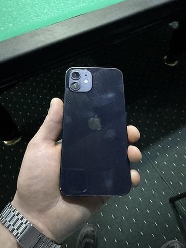 IPhone 12, 128 ГБ, Черный, 74 %
