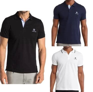 Футболкалар: ROBERTO CAVALLI. Поло с коротким рукавом и вышитым логотипом. Вышитый — 1