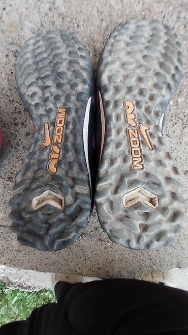 сороконож: Футбольные бутсы/сороконожки Nike Air Zoom с носком-воротником. - — 1