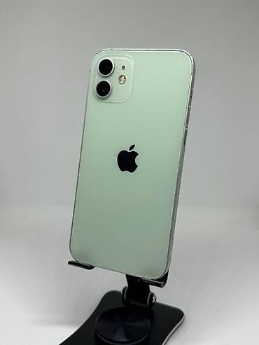 iphone 12 реплика: IPhone 12, Б/у, 128 ГБ, Зеленый, Защитное стекло, Чехол, 73 % — 2