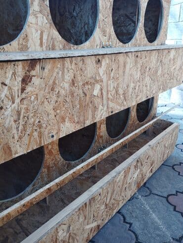 С/х животные и товары: Гнездо для кур с яйцосборником размер 1.20*0.45*1м — 4