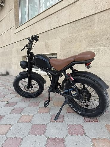 forward apache: Электровелосипед в стиле мопеда (fat-tire) - Полноразмерная рама с — 1