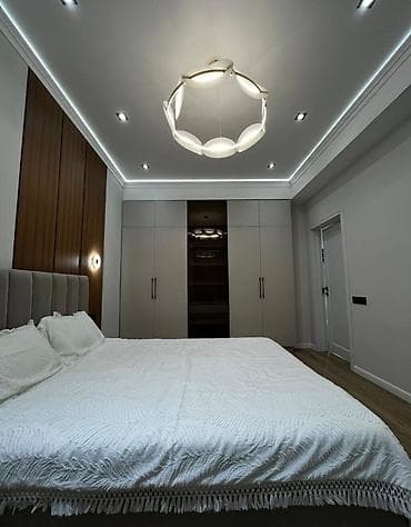 2 комнаты, 77 м², Асанбай мкр Элитка, 11 этаж, Дизайнерский ремонт — 3