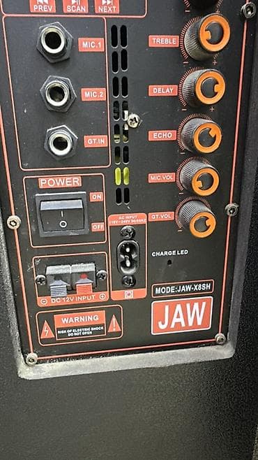 Техника и электроника: Портативные акустические системы JAW с беспроводными микрофонами - — 3