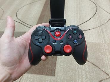 PS5 (Sony PlayStation 5): Беспроводной геймпад X3 (Terios X3) с держателем для смартфона. (ТОРГ) — 2