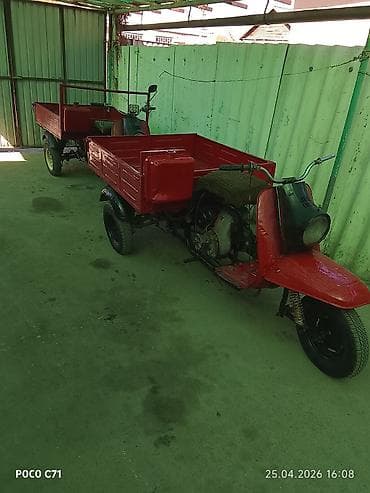 электр скутер: Грузовые мотороллеры-трициклы с открытым кузовом Описание: - Два — 1