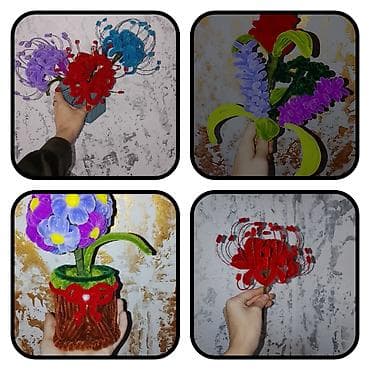 скупаю вещи: 🌸 Создаю уникальные букеты из пушистой синельной проволоки на заказ! — 1