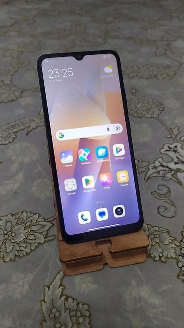 red: Redmi, Redmi 12C, Б/у, 128 ГБ, цвет - Синий, 2 SIM — 3