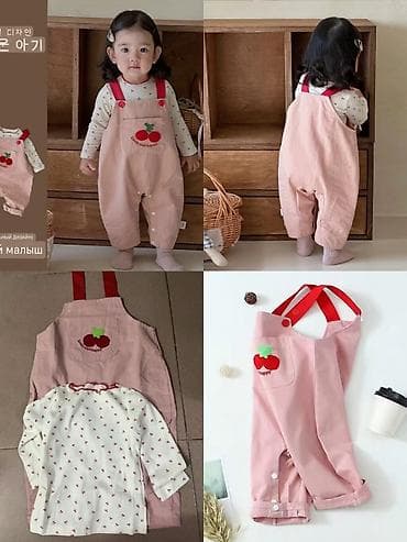 Комплекты одежды: Детская одежда: белое хлопк.нарядное платье с ободочком и носочками на — 3