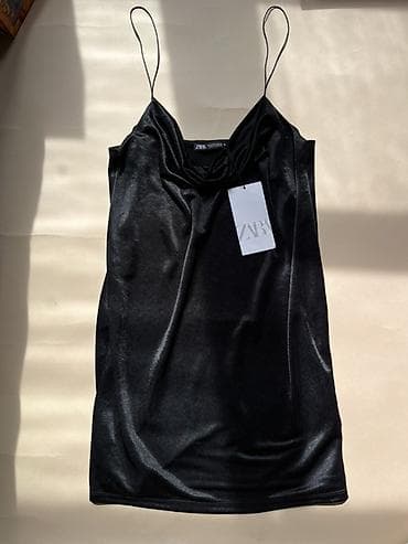 zara брюки: Zara новое платье с этикетками. Платье -комбинация размер s — 1