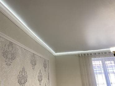 ремонт светодиодов: Натяжной потолок Матовое Монтаж — 3