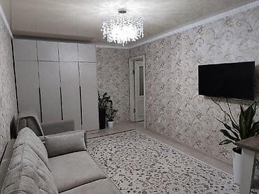 2 комнаты, 42 м², Центральная мечеть 104 серия, 1 этаж, Свежий ремонт