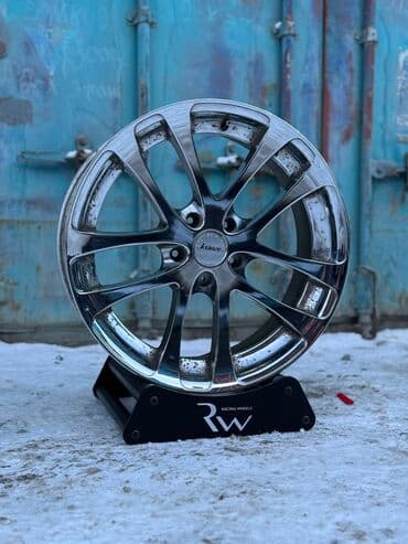 racing: Литые Диски R 19 Weds, Комплект, отверстий - 5, Б/у — 1