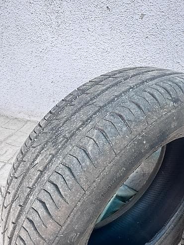 Шины 195 / 65 / R 15, Лето, Б/у, Комплект, Легковые, Continental