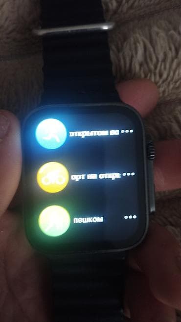 смарт дисплей на ножке: Смарт‑часы с прямоугольным дисплеем и черным ремешком Основные — 5