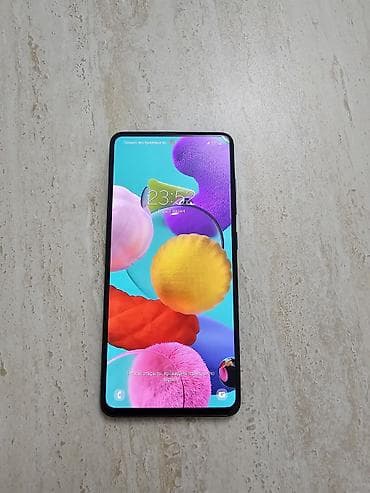 Samsung Galaxy A51, Б/у, 64 ГБ, цвет - Черный, 2 SIM