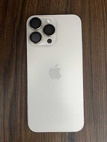 IPhone 16 Pro Max, Б/у, 256 ГБ, Desert Titanium, 100 % at lalafo.kg IPhone 16 Pro Max, Б/у, 256 ГБ, Desert Titanium, 100 %