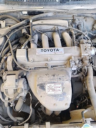 решотка стрим: Бензиновый мотор Toyota 1990 г., 2 л, Б/у, Оригинал, Япония — 2