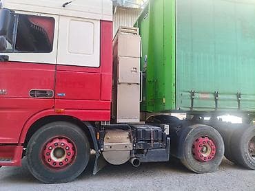 винтовой компресор: Тягач, DAF, 2013 г., Шторный — 3
