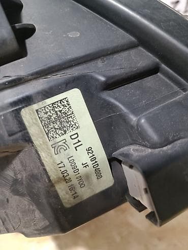 eagle eyes: Передняя левая фара Kia 2016 г., Б/у, Оригинал — 2