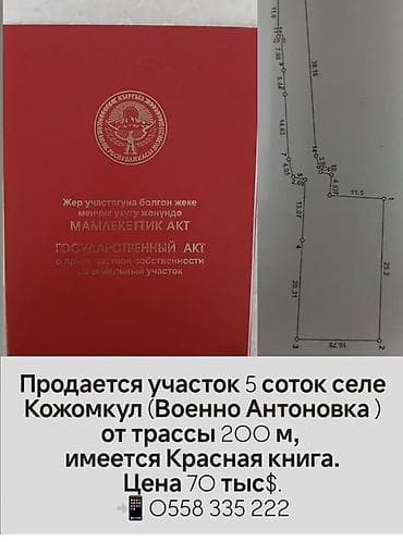 5 соток, Красная книга