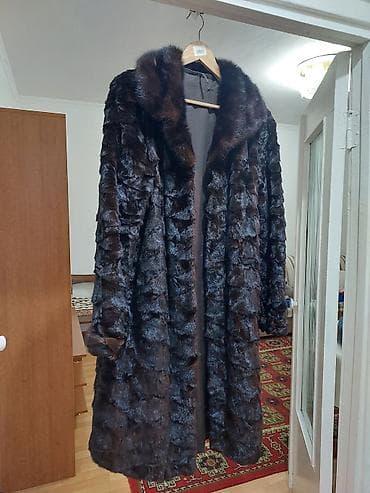m s: Шуба, Норка, По колено, L — 1