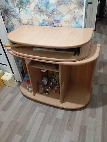 Столы: Стол и стул для зала, цвет - Коричневый — 4