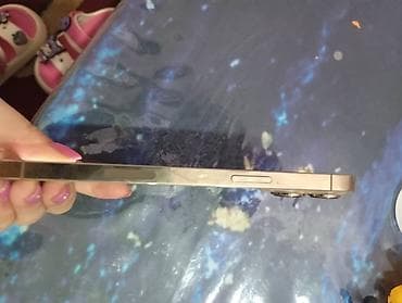 iphone 13 max: IPhone 13 Pro, Б/у, Золотой, 85 % — 3