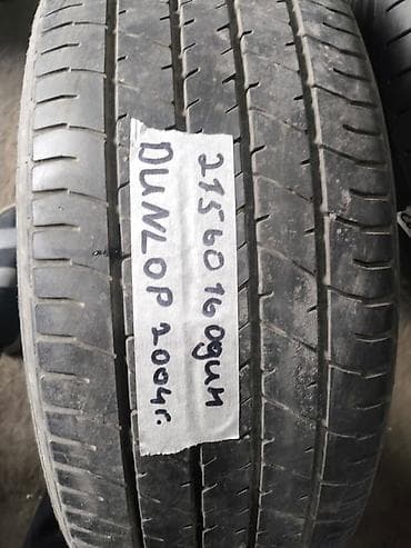 Шины 215 / 60 / R 16, Лето, Б/у, 1 шт, Dunlop