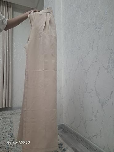 двойка лен: Женский костюм-двойка Trend M, цвет бежевый (нюд). Состав комплекта — 6