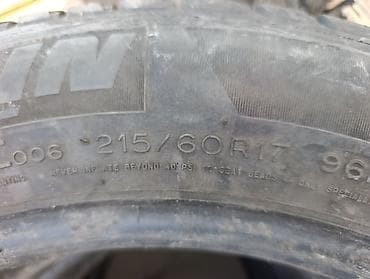 подкачка шин: Шины 215 / 60 / R 17, Лето, Пара, Легковые, Michelin — 2