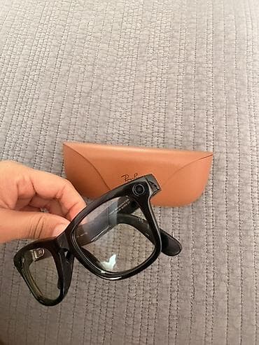 очки фирменные: Умные очки Ray-Ban Stories (Meta) в классической оправе Wayfarer — 2