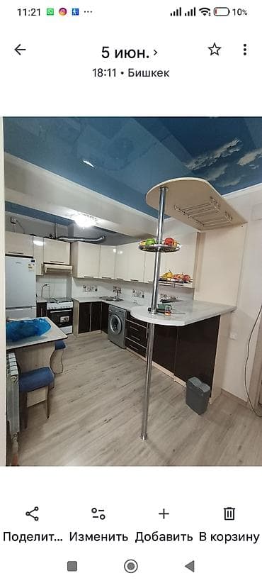 Продажа квартир: 2 комнаты, 54 м², Джал мкр (в т.ч. Верхний, Нижний, Средний) Элитка, 2 этаж, Косметический ремонт — 6