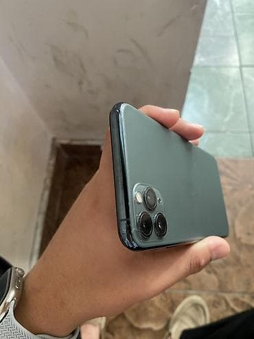 laptope huawei: IPhone 11 Pro, Б/у, 256 ГБ, Matte Midnight Green, 75 % — 3