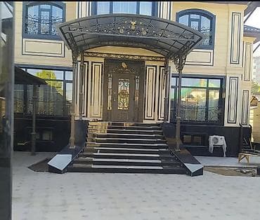 кованная: Двери для домов и квартир, Металлическая, Кованная, цвет - Черный — 3