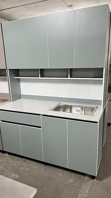 silver kitchen: Кухонный гарнитур, Новый, В рассрочку, ДСП, Платная доставка — 3