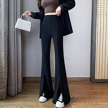 Прокат одежды: Джинсы, Мом, Высокая талия, S, M, L — 5