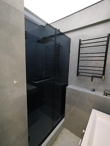 перегородка душевая: Стеклянные перегородки и двери для душа на заказ - Изготовление и — 2