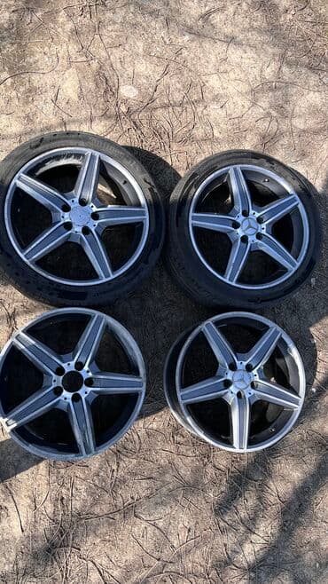 зимние шины на ниву 21214: Шины 255 / 40 / R 19, Лето, Б/у, Комплект, Легковые, Германия, Bridgestone — 2