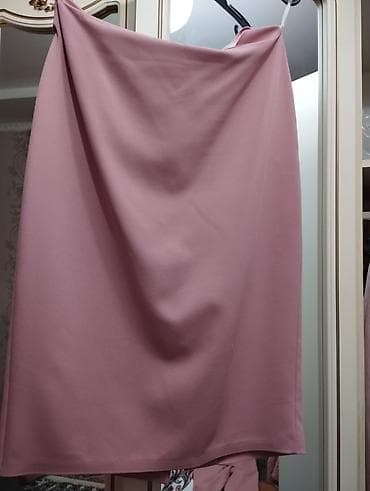 real techniques: Женский комплект в пудрово‑розовом цвете: жакет, топ и юбка. - Жакет — 3