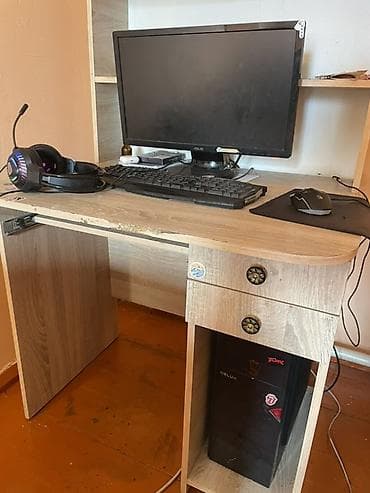 Ноутбуки: Компьютер, ядер - 6, ОЗУ 16 ГБ, Для несложных задач, Б/у, Intel Core i5, NVIDIA GeForce GTX 1050 Ti, NVMe — 2