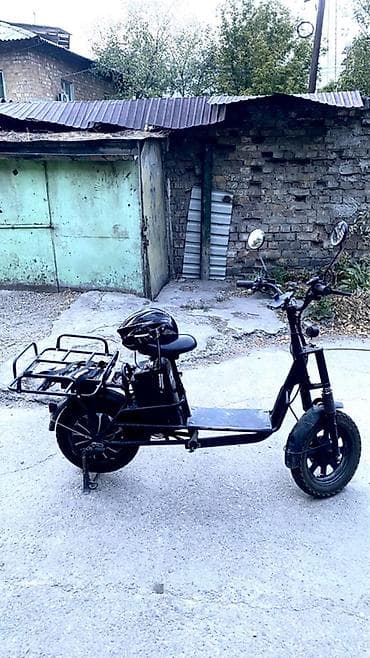 gepard max e9: Электровелик «monster pro» с задним багажным модулем и шлемом • 3 — 1
