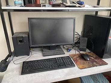 Компьютер, ОЗУ 2 ГБ, Для работы, учебы, Б/у, HDD