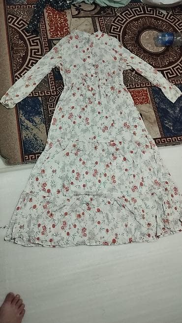 итальянская платья: Повседневное платье, Лето, Длинная модель, Бохо, Стандарт — 2