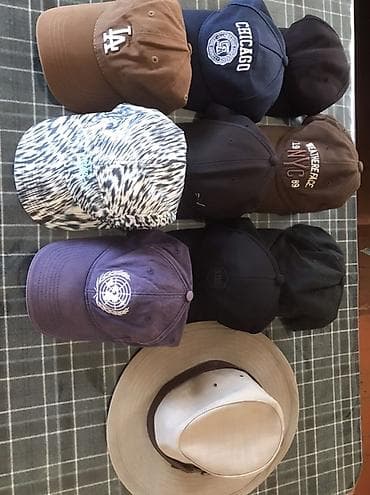 Мужской летний набор одежды и головных уборов Состав: - Бейсболки