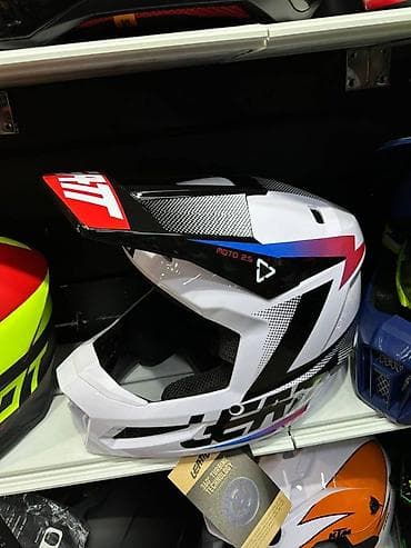 motor cycle: Шлем leat — 3